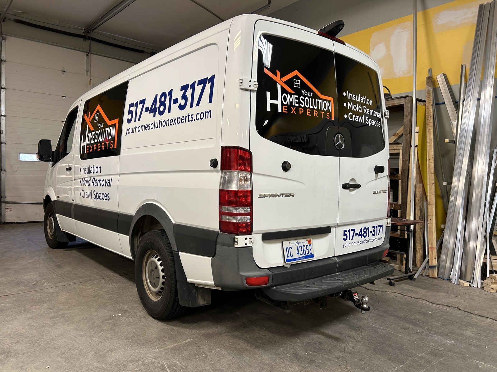 Vehicle wrap install